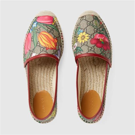 floral gucci espadrilles|gucci espadrilles farfetch.